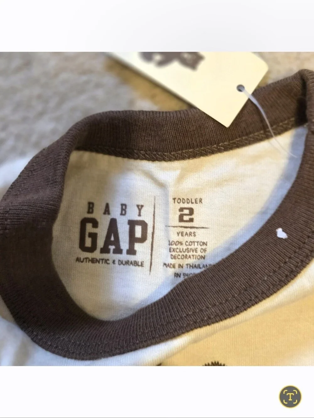 NWT GAP Kids Size 2T Authentic Surfer T-shirt